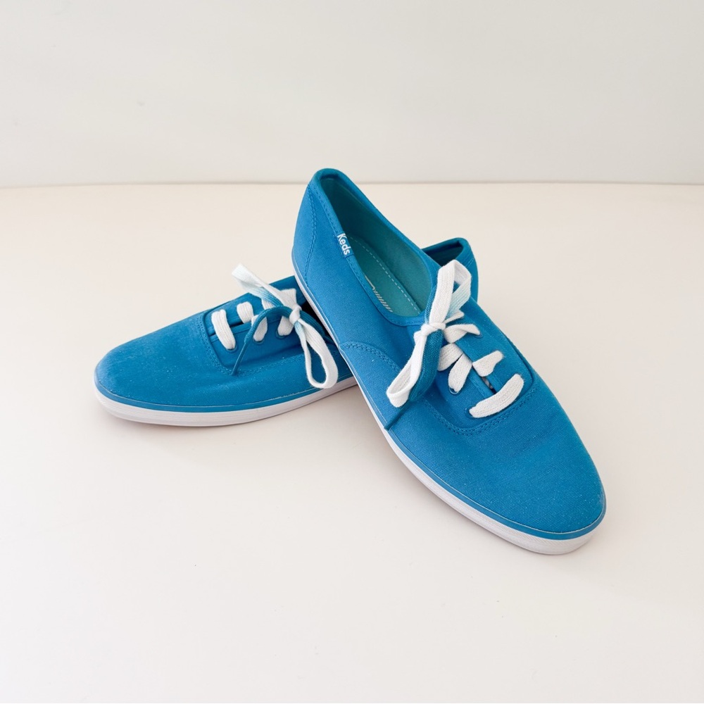 KEDS Blue Canvas Sneakers